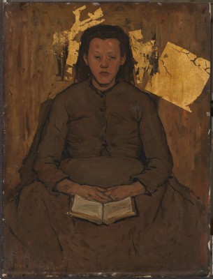 Pietje/Lezend meisje, ca. 1898